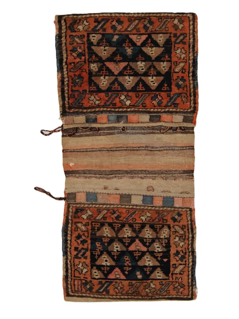 Antique Persian Saddle Bag 115x47