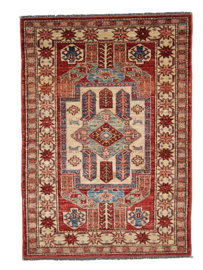 New Caucasian Kazak Carpet 124X77