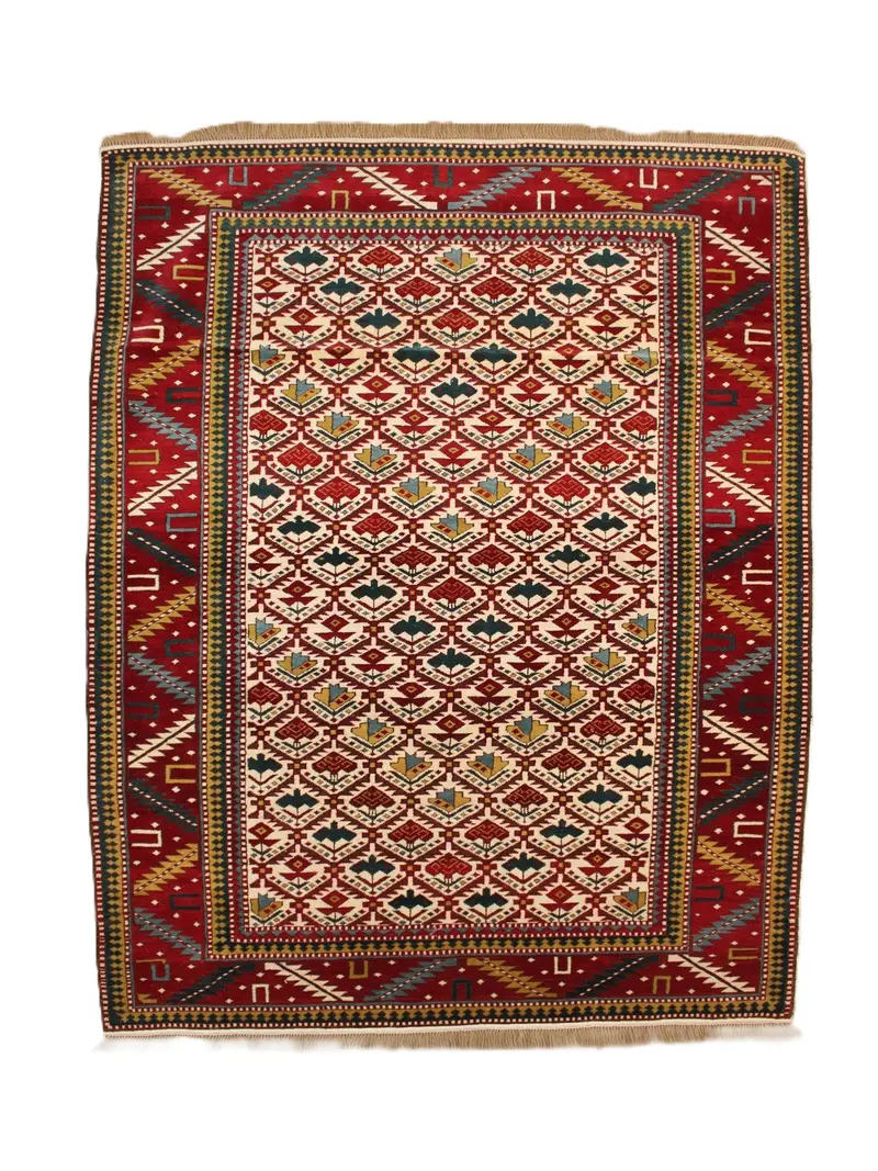 New Caucasian Shirvan Carpet 198x144