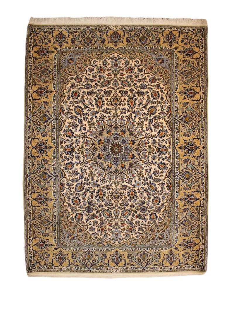New Persian Kashan Carpet 222x143