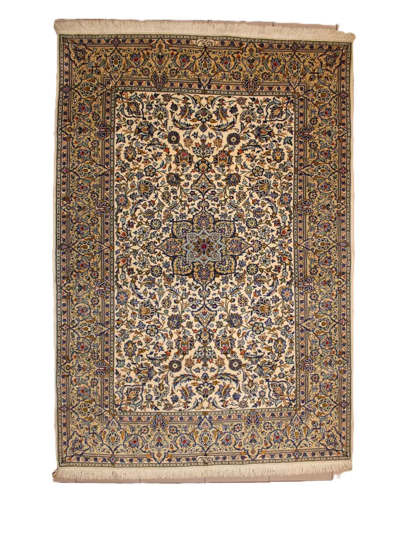 New Persian Kashan Carpet 225x137