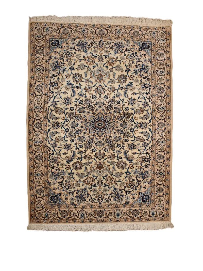 New Persian Naiin Carpet 200x128