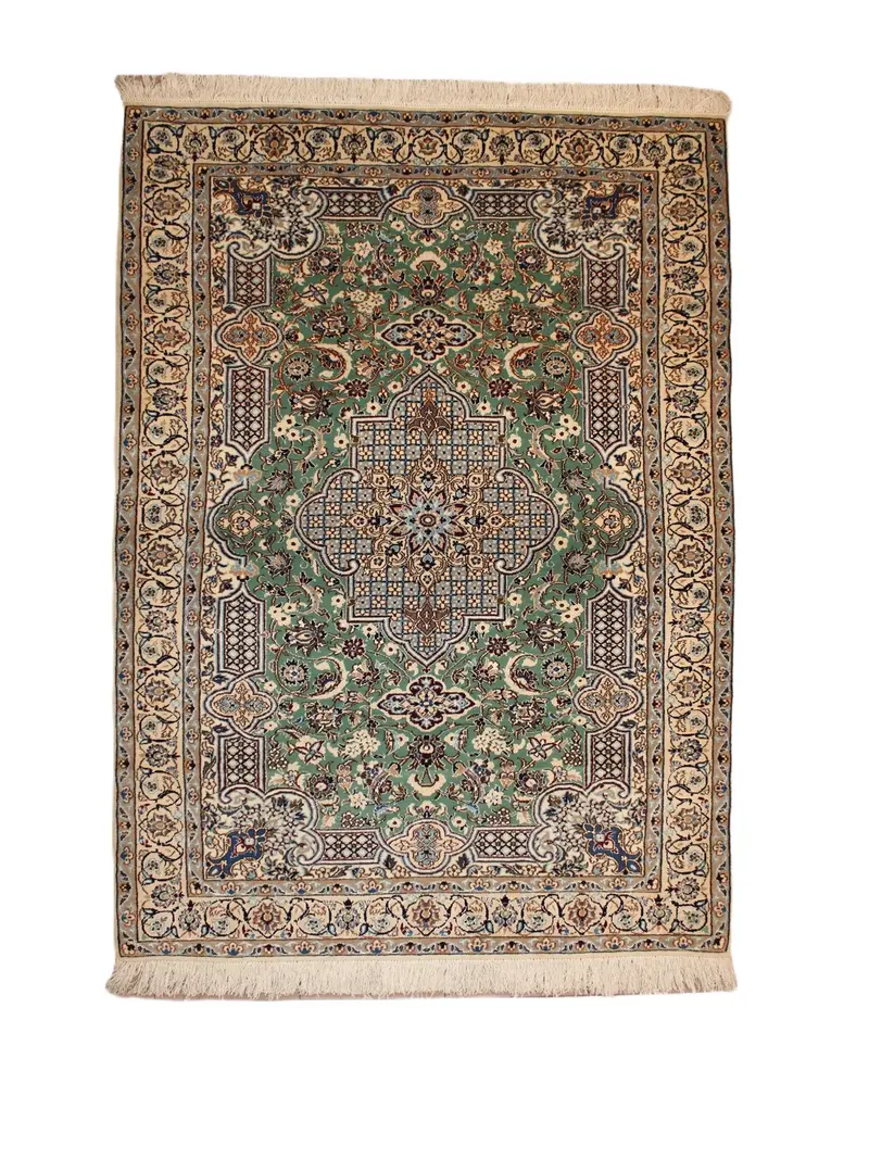 New Persian Naiin Carpet 204x130